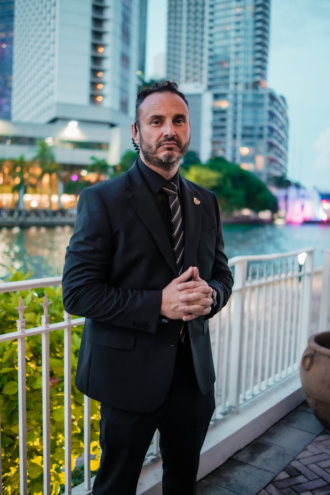 Matías Zacconi on duty in Miami